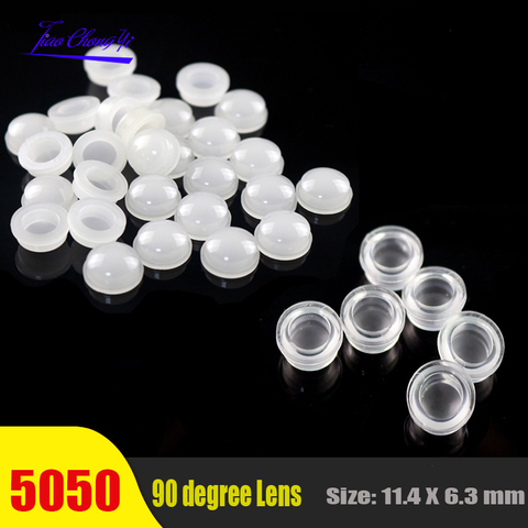 LED Lens Reflector Collimator For 5050 SMD 90 Degree 11x6mm Convex Optical Lens ► Photo 1/5