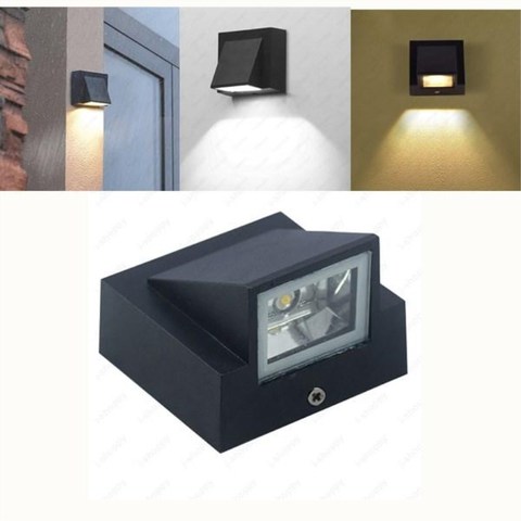 Single Head LED Wall Lamp Waterproof IP65 Garden Corridor Lamp Outdoor Indoor Sconce Light AC85-265V ► Photo 1/6
