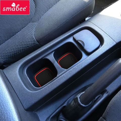 smabee  For FOR NISSAN NAVARA D40 4DR 2008-2012  Gate slot pad Interior Door Pad/Cup Non-slip mats 18pcs ► Photo 1/6