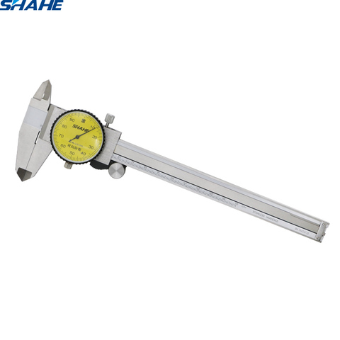 150mm 6 inch precision Dial caliper dial vernier caliper micrometer gauge dial caliper 0.01mm ► Photo 1/6