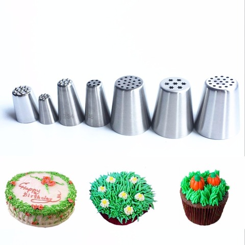 #233  234 235 russian piping nozzle grass cake nozzles tips 1 pc can choose the item from pic ► Photo 1/5