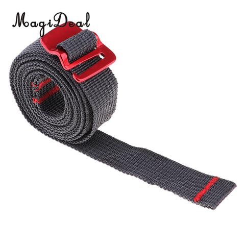 1.5m Strapping Cord Tape Nylon Rope Belt with Quick Release Metal Hook for Tightening up Backpacks, Tents, Sleeping Bag, Luggage ► Photo 1/6