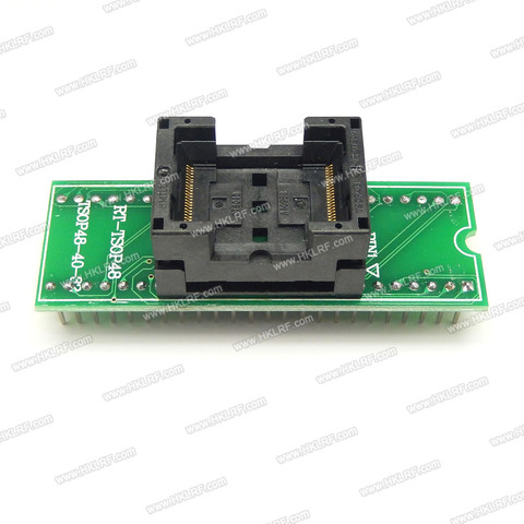 Original New TSOP48 to DIP48 Socket Adapter TSOP-48-0.5-OTS04B for RT809H  Programmer & XELTEK USB Programmer ► Photo 1/6