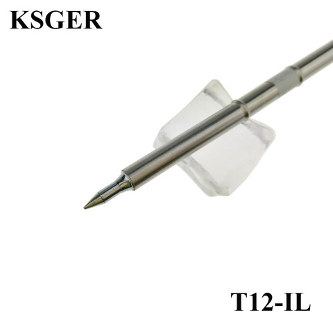 KSGER FX-951 Soldering Iron Tips T12 IL Solder Station STM32 STC OLED Temperature Controller Tools Welding Repair Phone Computer ► Photo 1/6