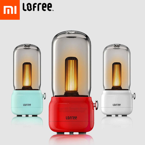 Xiaomi Original Mijia Lofree CANDLY Retro Light USB Charge Stand Two Light Modes Warm As Ever Warm Surrounding Feeling Dropship ► Photo 1/6