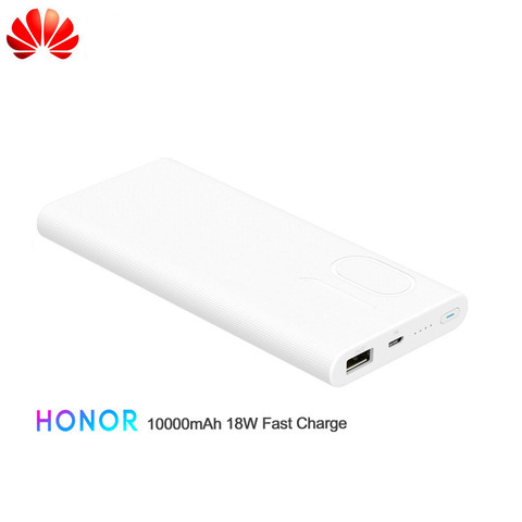 Huawei Honor Power Bank 2 10000mAh Max 18W Two-way Quick Charge Version Mobile Phone Charger for Honor 10 V20 Smartphone Laptop ► Photo 1/1
