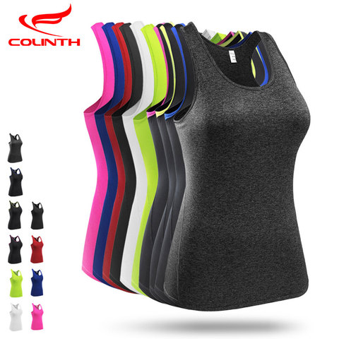 New Women's Sports Vest Professional Quick-drying Fitness Tank Top Active Workout Yoga Clothes T-shirt Running Gym Jogging Vest ► Photo 1/6