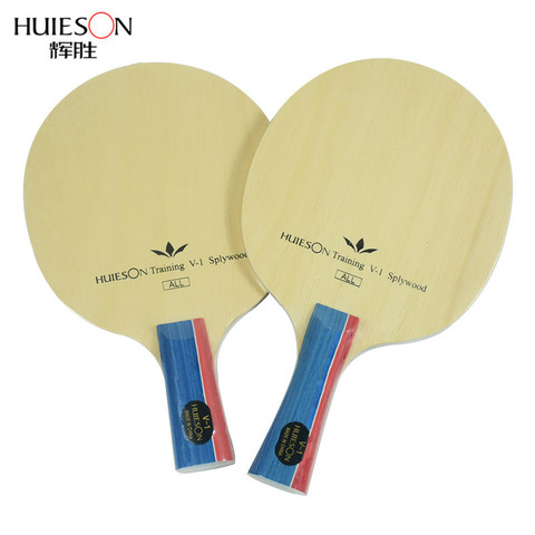 Huieson Professional 5Ply Polar Wood Table Tennis Blade Entry level Table Tennis Racket Blade for Children Table Tennis Training ► Photo 1/6