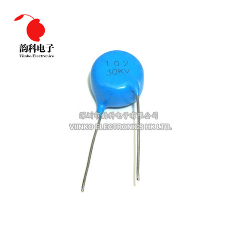 1pc 30KV 1000PF 1NF 102 High Voltage Ceramic Capacitor ► Photo 1/2