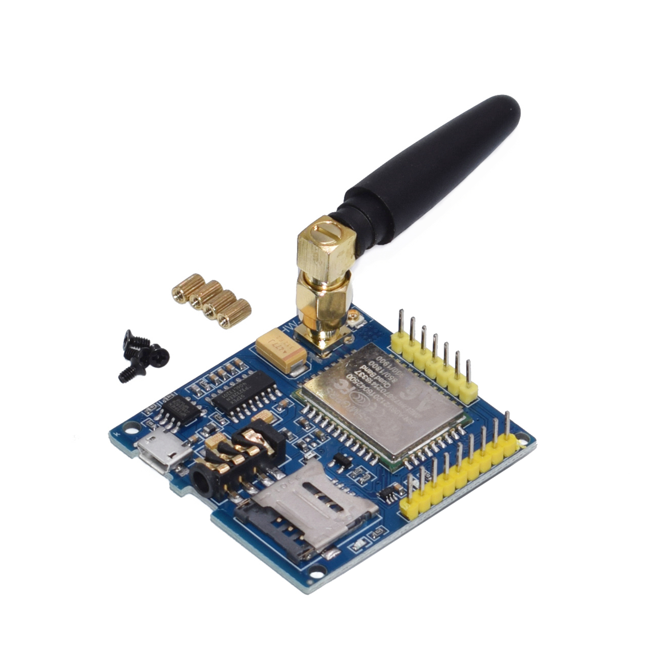 A6 GPRS Pro Serial GPRS GSM Module Core DIY Developemnt Board Replace SIM900 
