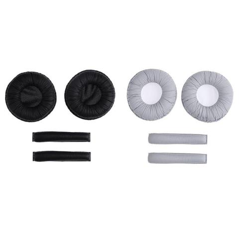 1 Pair Earphone Ear Pads w/Headband Cushions for Sennheiser PX100 PX200 Audio Video Earphone Accessories High Quality Earpads ► Photo 1/6