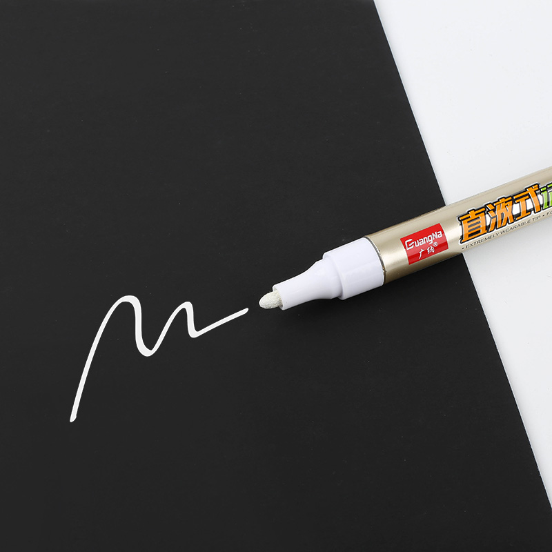 White Ink Color Photo Album 0.8mm Gel Pen Cute Unisex Pen Gift For