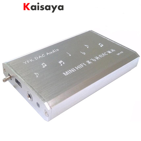 new PCM2706 DAC TDA1305 decoder amp Notebook ASIO  PC USB sound card headphone amplifier in case free shipping ► Photo 1/4