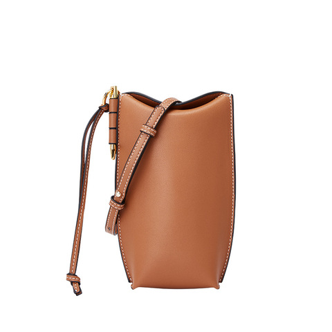 Brand Women Messenger Bag High Quality Genuine Leather Handbag Fashion Small Flap Phone Bag 2022 Personality Shoulder Handbags ► Photo 1/6