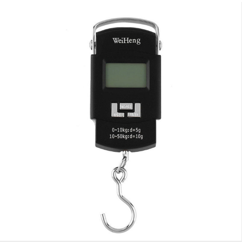 A08L Portable Scale 50KG Electronic Scale Weight Luggage Handheld Digital LCD Fishing/Travel Hanging Hook Scale ► Photo 1/1