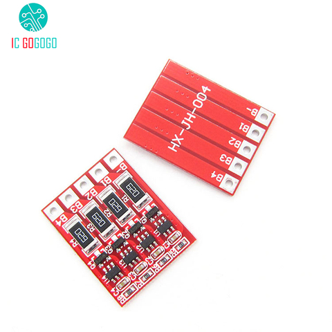 4S 3.2V Lifepo4 Battery Balance Circuit Board Life 4 cell pack Li-ion Lithium iron phosphate BMS Charger Balanced Function PCB ► Photo 1/2