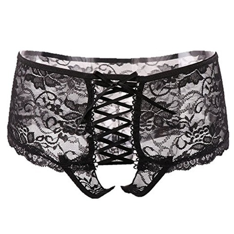 Tangas Mujeres Sexy Erotic Ladies Panties Hollow Out Lace Underwear Women Hot Culotte Sexy M-6XL Plus Size Panties Women Briefs ► Photo 1/6