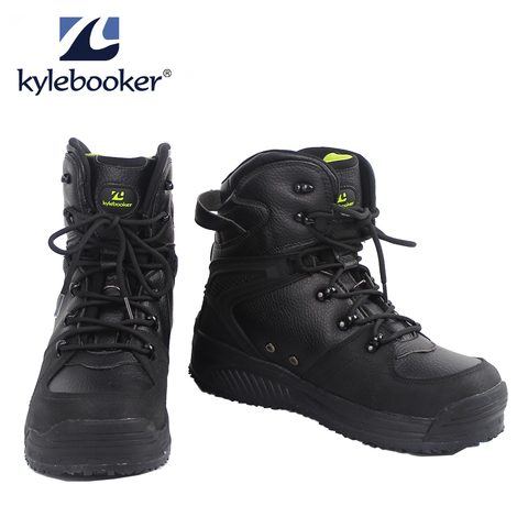 Men's Fishing Wading Boots Breathable Upstream Shoes Outdoor Anti-slip Fly Fishing Waders Rubber Sole Boot ► Photo 1/6