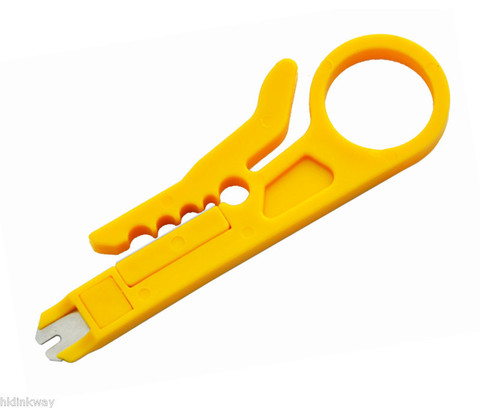 (3pcs/pack) Round Cables Stripping Tool - Mini Cable Stripper with Mini Punch Down Terminat ► Photo 1/1