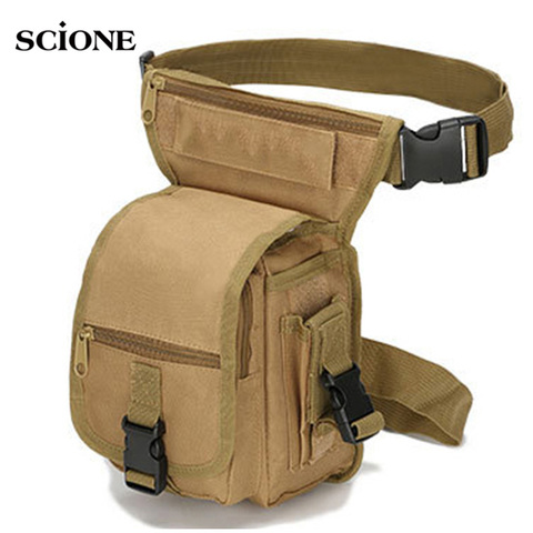 Men Military Tactical Drop Leg Bag Tool Fanny Thigh Pack Hunting Bag Waist Pack Motorcycle Riding Mochila Militar Sport XA28A ► Photo 1/6