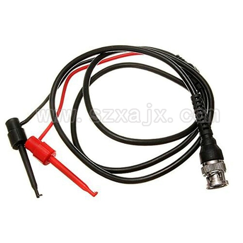 JX 1PCS BNC Male Plug Q9 to Dual Hook Clip Test Head Probe Cable ► Photo 1/5