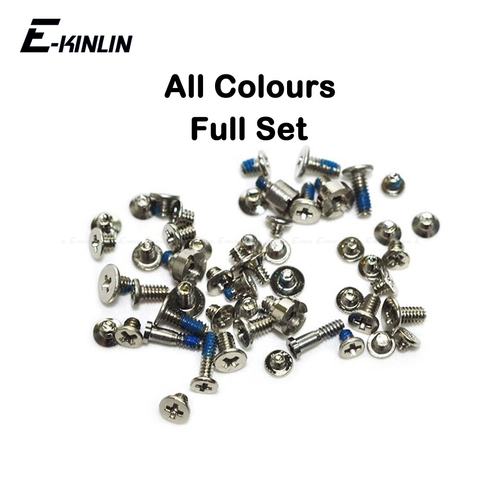Complete Full Screws Screw Set For iPhone 4 4S 5 5S SE 5C With Plug Bottom Dock Replacement Parts ► Photo 1/1