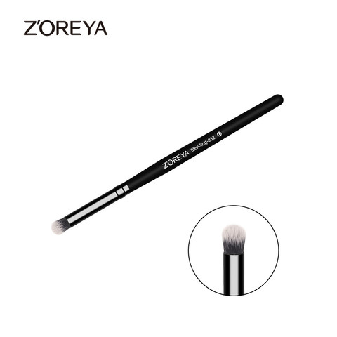 ZOREYA Brand Eye shadow Blending Makeup Brush Classic Black Wooden Handle Soft Synthetic Hair Cosmetic Brushes For Beauty ► Photo 1/6