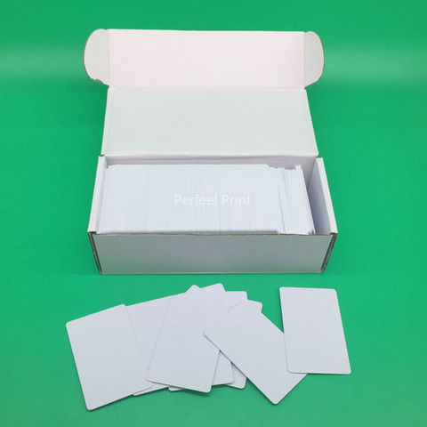 230PCS/Box Inkjet Two Sides Printing Blank PVC ID Card Without Chip For Epson Canon Printer 85.6*54*0.76mm ► Photo 1/2