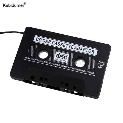 Kebidumei Car Cassette Player Tape Adapter Cassette Mp3 Player Converter For iPod For iPhone MP3 AUX Cable CD Player 3.5mm Jack ► Photo 1/6