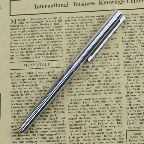 Hot New Jinhao 126 Executive Complete Silver Fine Hooded Nib Fountain Pen ► Photo 1/6