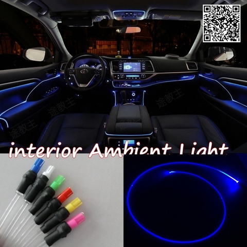 For NISSAN TEANA J31 J32 2003-2013 Car Interior Ambient Light Panel illumination For Car Inside Cool Light / Optic Fiber Band ► Photo 1/5