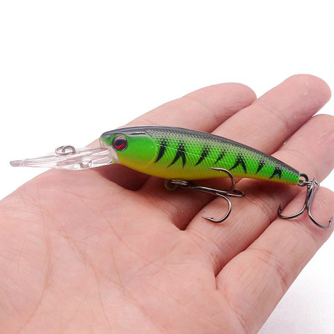 1pcs Minnow Fishing Lures Wobblers Crankbaits 9.5cm 7.2g Artificial Hard Baits All For Fishing Bass Lures Trolling Pesca Carp ► Photo 1/6