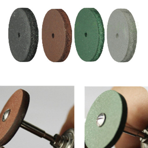 40pcs/ Rubber Polishing wheels Dental Jewelry Rotary Tool 4 Colors Polisher mixed colors ► Photo 1/3
