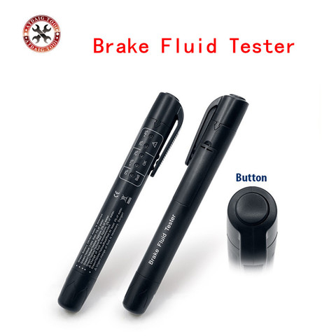 Car Brake Fluid Tester Car Diagnostic Tools 5 Leds Brake Fluid Testing Tools Post Free Shipping ► Photo 1/6