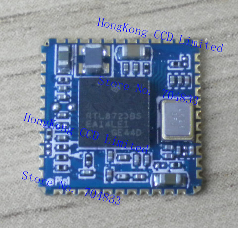 RTL8723BS COMBO module 44 pin RL-SM02BD-8723BS-V1.3 12 * 12mm WIFI : GSPI+SDIO BT : UART ► Photo 1/1