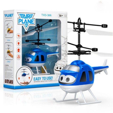 Mini Infrared Sensor Helicopter Aircraft 3D Gyro Helicoptero Electric Micro Helicopter Toy Gift For Kids ► Photo 1/6