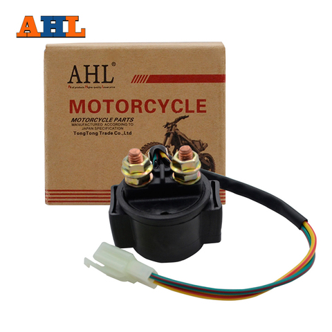 AHL ATV Motorcycle Electrical Parts Starter Solenoid Relay For Honda CM250 SL350 CB400 CB-400 CB450 CB500 CB550 CB750 GL1000 ► Photo 1/4