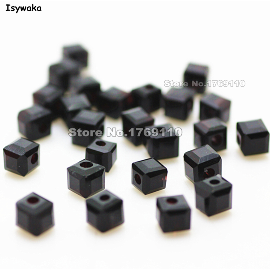 500 Black Color Acrylic Round Pony Beads 6X4mm for Kids Craft