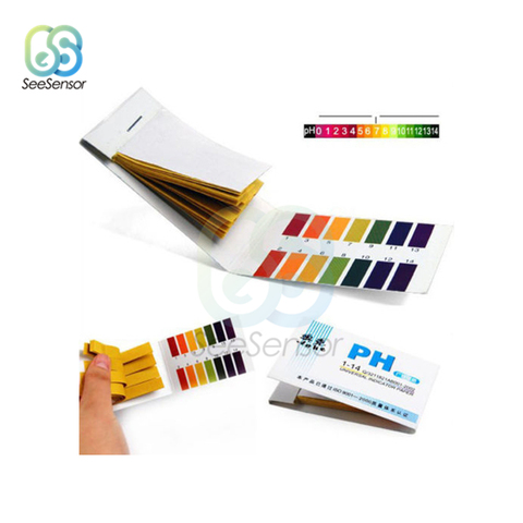 80 Strips PH Test Strip Full Range Alkaline Acid 1-14 Litmus Test Paper Aquarium Pond Water Testing PH Litmus Paper ► Photo 1/6