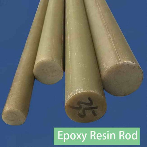 1m (will cut to 2pcs) Epoxy rod Resin bar Bakelite stick insulation Epoxy resin fiber rod phenolic glass rod dia.8mm~30mm ► Photo 1/2