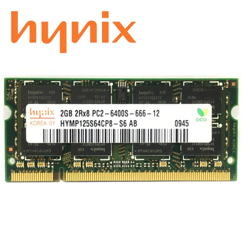1G 1G  2G 4GB 2GB PC2 6400 5300  DDR2 667MHz 800MHz Laptop RAM notebook  memory RAM Use original /hynix chipset ► Photo 1/6