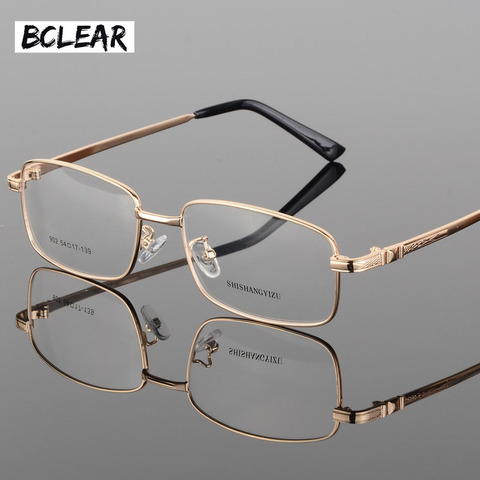 BCLEAR Fashion eyeglasses classic thick gold plating men's new full frame optical glasses frame fashion spectacle frames S902 ► Photo 1/5