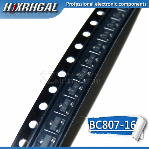 100pcs BC807-16 BC807-25 BC807-40  BC817-25 BC817-40 BC807 BC817 SOT-23 New and original HJXRHGAL ► Photo 1/1