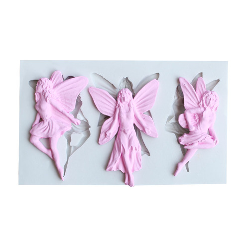 Fairy Baking Cake Mold Silicone Mold Pastry Chocolate Mould Candy Biscuits Mo Cookie Cutter Cookie Cutter Fondant Tool ► Photo 1/6