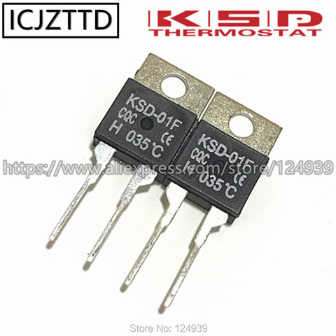 0℃ 5℃ 10℃ 15℃ 20 25 30DegC NC Normally Closed NO Normally Open 1.5A Thermal Switch Temperature Sensor Thermostat KSD-01F JUC-31F ► Photo 1/1