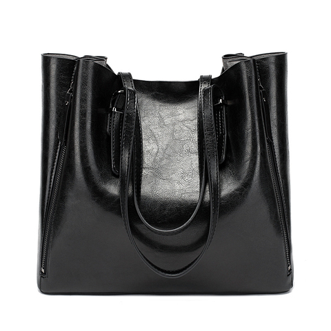 New Fashion Luxury Women's Handbag Women Large Tote Bag Female Bucket Shoulder Bags Lady Leather Messenger Bag Shopping Bag ► Photo 1/6