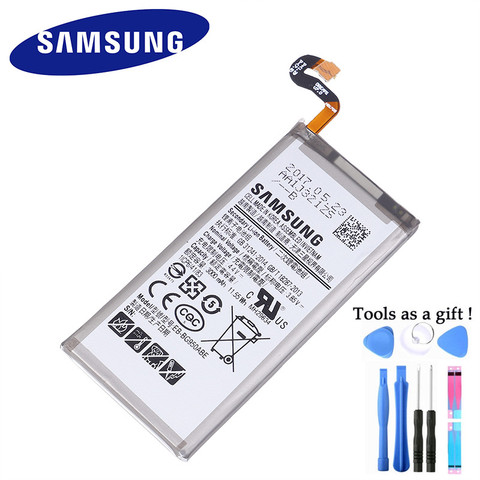 SAMSUNG Original Battery EB-BG950ABE EB-BG950ABA For Samsung GALAXY S8 SM-G9508 G9508 G9500 G950U SM-G G Project Dream 3000mAh ► Photo 1/3