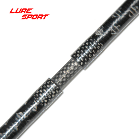 LureSport 1.98m 2.1m 2.4m Rod blank 1K woven carbon joint X cross Toray carbon 2sections Rod Building component Repair DIY ► Photo 1/6