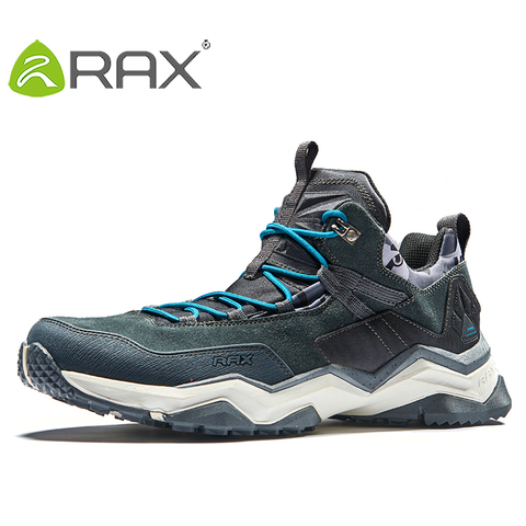 Rax Hiking Shoes Men Waterproof Trekking Shoes Lightweight Breathable Outdoor Sports Sneakers for Men Climbing Leather Shoes ► Photo 1/6
