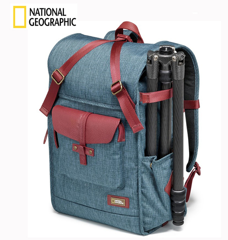 NATIONAL GEOGRAPHIC NG AU5350 DSLR Camera Backpack Laptop Bag with Rain cover Outdoor Travel photo Bag ► Photo 1/6